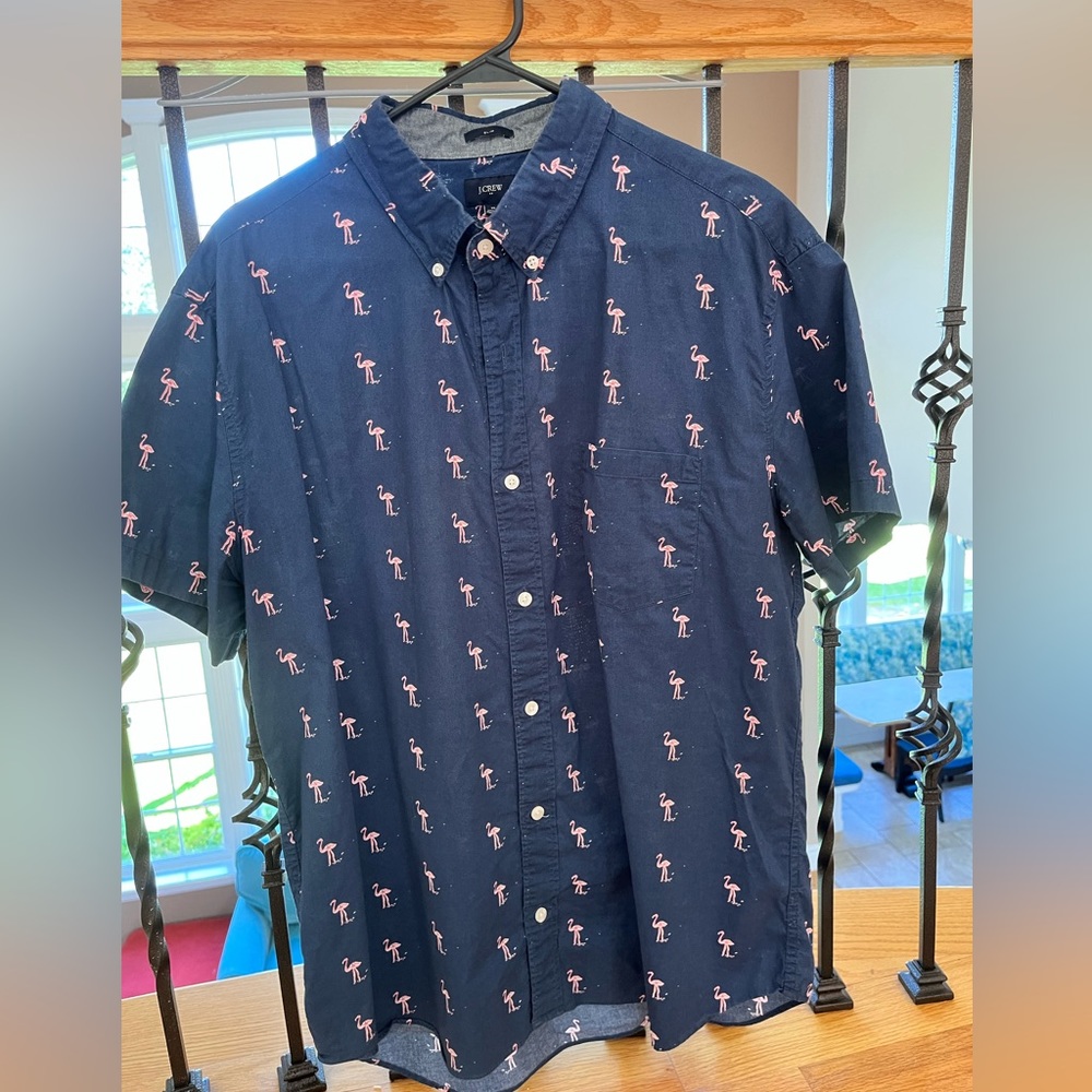 Flamenco shirt from J crew…it was wear it couple times.